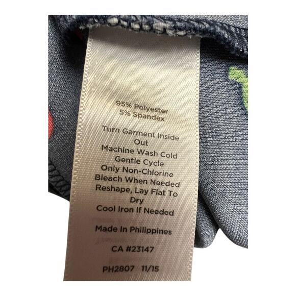 Talbots Cherry Print Womens skirt Flare Cherrygirl Cherries Secretary Office 8 - Picture 7 of 8